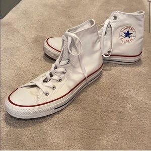 CONVERSE HIGH TOP, WORN TWICE